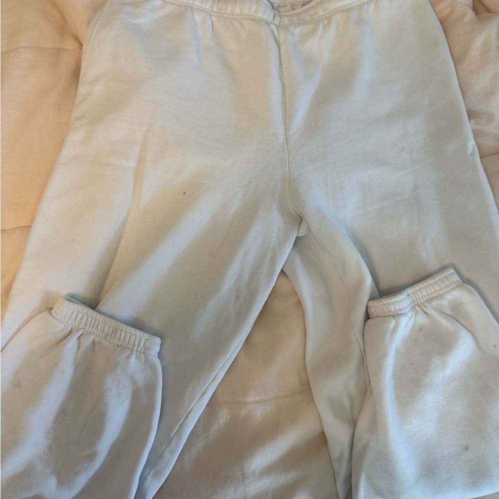 TNA white Sweatpants